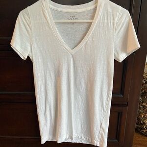 J Crew Slub Cotton Tee